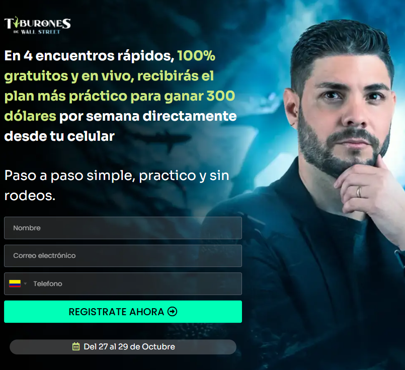 Prévia da landing page